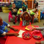 children learning counting